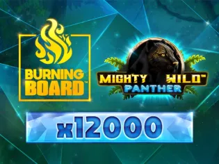 Mighty Wild™ Panther Diamond Burning Board™ game cover